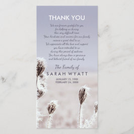 Frostigt tack för sympati för vinter | för äng |