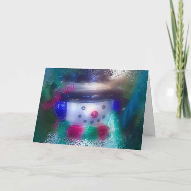 Frostigt tackkort (Framsida)