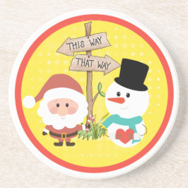 Frosty eller Santa? Hur går det till jul? Underläg Underlägg