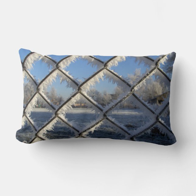 Frosty Fence Lumbarkudde (Framsida)