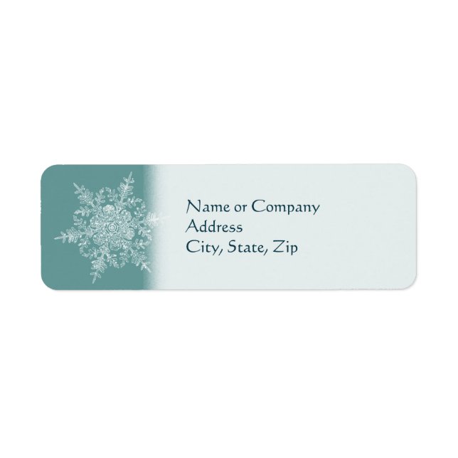 Frosty Flake Returadress Etikett (Framsidan)