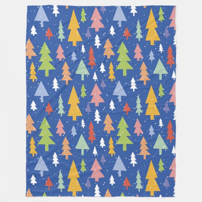 Frosty Forest Fleece Blanket (Framsidan)