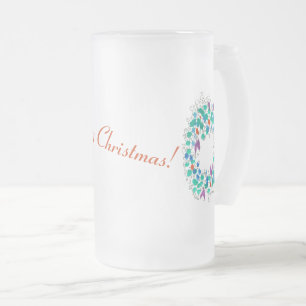 Frosty God jul Wandeans Frostat Ölglas