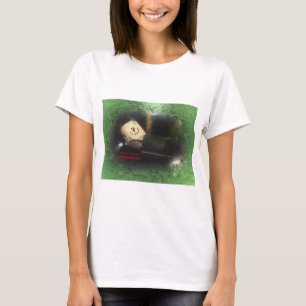 Frosty Grönt S'mores Snögubbe T-shirt