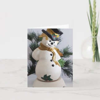 Frosty Holiday Card Helgkort