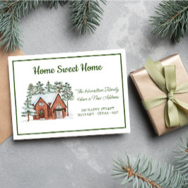 Frosty Homestead Ny adress Flytta Meddelande