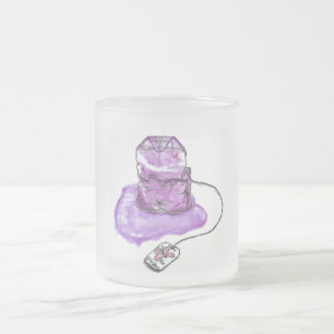 Frosty Lila Tea Mugg
