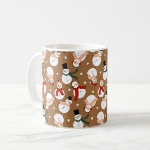 Frosty Merry Snögubbe Wonderland Kaffemugg