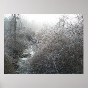 Frosty Morgon på Pris Road Poster