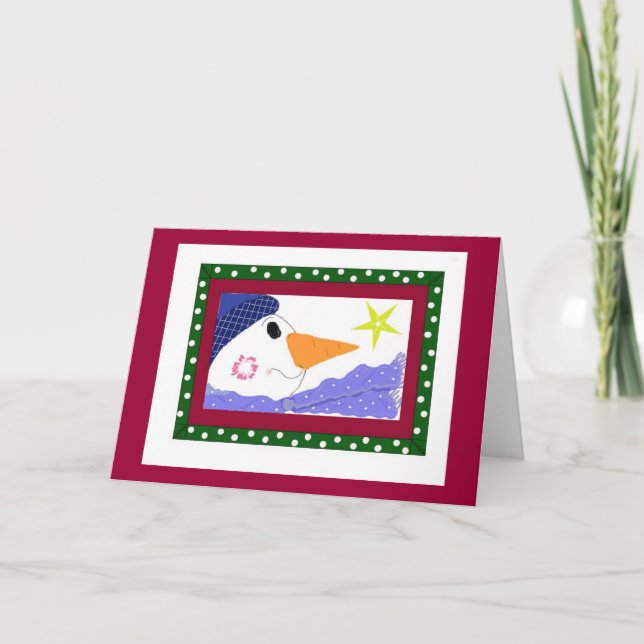 Frosty Night Helgkort (Framsida)