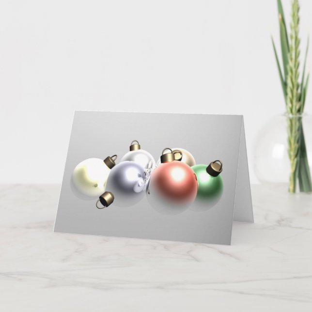 Frosty Ornaments - kort (Framsida)