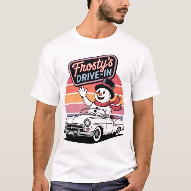 Frosty’s Drive-In T Shirt (Framsida)