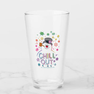Frosty Snögubbe™ "Chill Out" Rainbow Färg Glaskopp