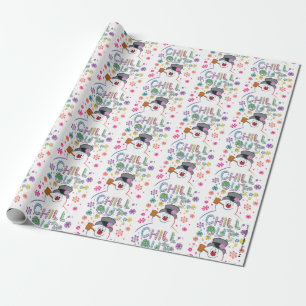 Frosty Snögubbe™ "Chill Out" Rainbow Färg Presentpapper