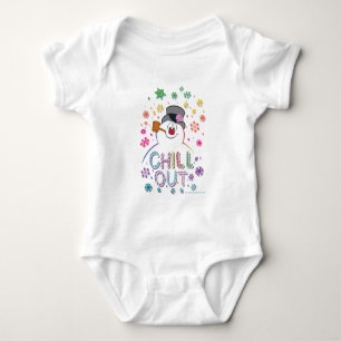 Frosty Snögubbe™ "Chill Out" Rainbow Färg T Shirt