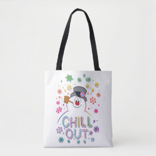 Frosty Snögubbe™ "Chill Out" Rainbow Färg Tygkasse