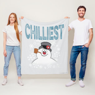 Frosty Snögubbe™ Chilliest Fleecefilt