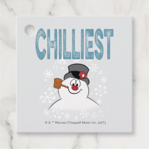 Frosty Snögubbe™ Chilliest Gåvor Etiketter