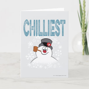 Frosty Snögubbe™ Chilliest Helgkort