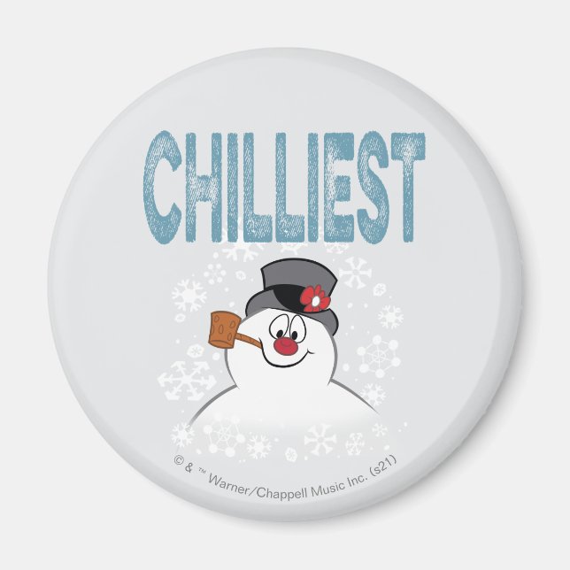 Frosty Snögubbe™ | Chilliest Magnet (Framsidan)
