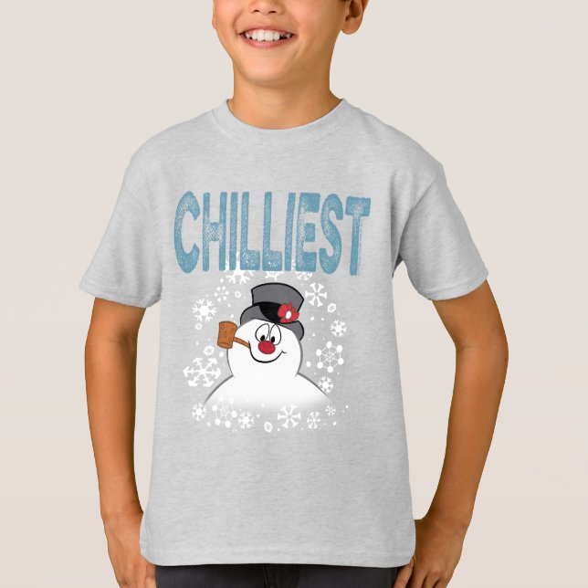 Frosty Snögubbe™ | Chilliest T Shirt (Framsida)