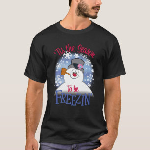 Frosty Snögubbe denna säsong som ska frysas T Shirt