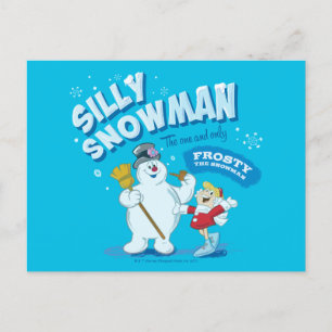 Frosty Snögubbe™ "Fåniget Snögubbe" Helg Vykort