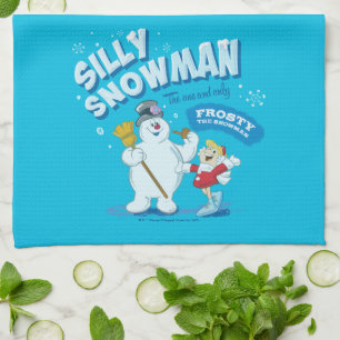 Frosty Snögubbe™ "Fåniget Snögubbe" Kökshandduk