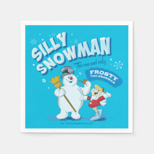 Frosty Snögubbe™ "Fåniget Snögubbe" Pappersservett