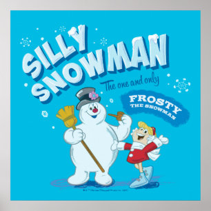 Frosty Snögubbe™ "Fåniget Snögubbe" Poster