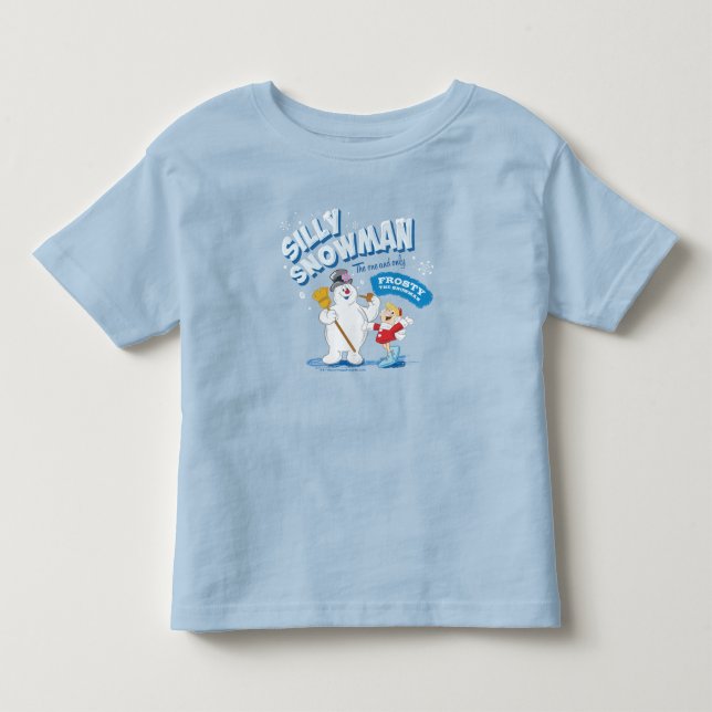 Frosty Snögubbe™ | "Fåniget Snögubbe" T Shirt (Framsida)