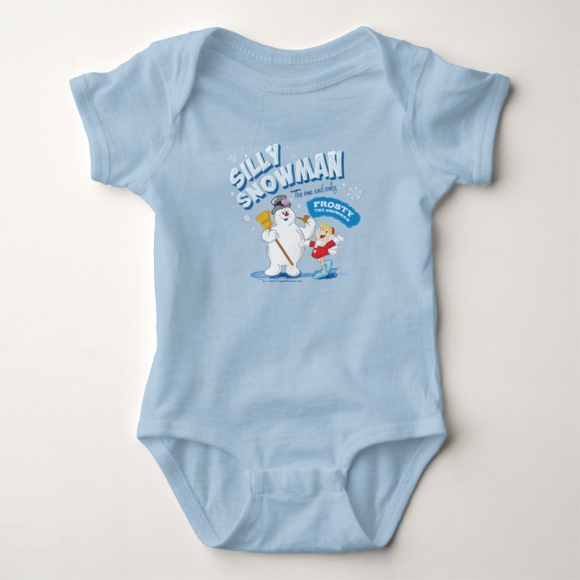 Frosty Snögubbe™ | "Fåniget Snögubbe" T Shirt (Framsida)