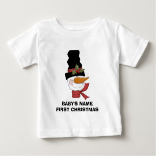 Frosty Snögubbe Första julskjortan T Shirt