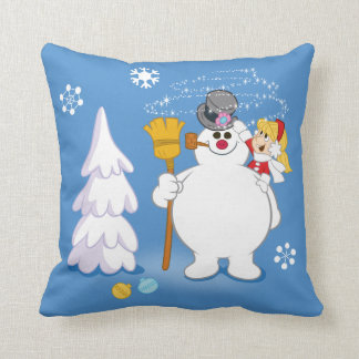 Frosty Snögubbe™ | Frosty & Karen Winter Roligt Kudde