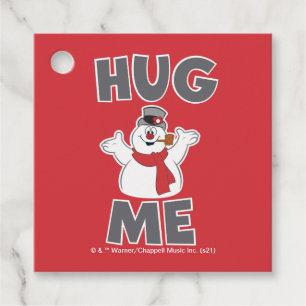 Frosty Snögubbe™ Hug Me Gåvor Etiketter