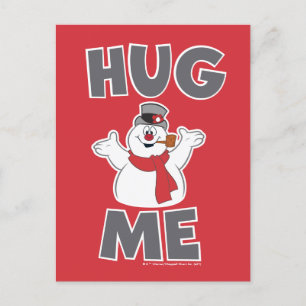 Frosty Snögubbe™   Hug Me Helg Vykort