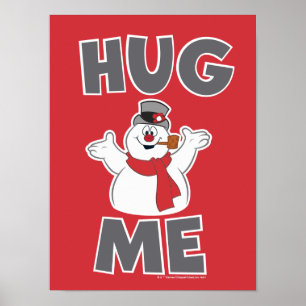 Frosty Snögubbe™ Hug Me Poster
