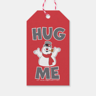 Frosty Snögubbe™ Hug Me Presentetikett