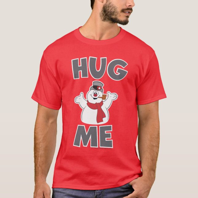 Frosty Snögubbe™ | Hug Me T Shirt (Framsida)
