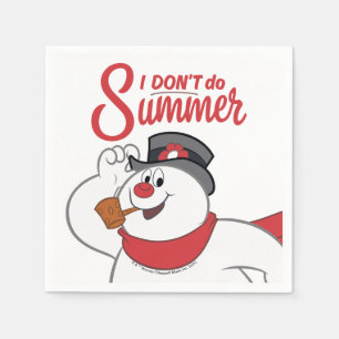 Frosty Snögubbe™ Jag gör inte sommar Pappersservett