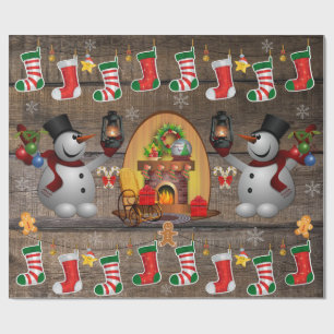 Frosty Snögubbe, julgransmagasin Presentpapper