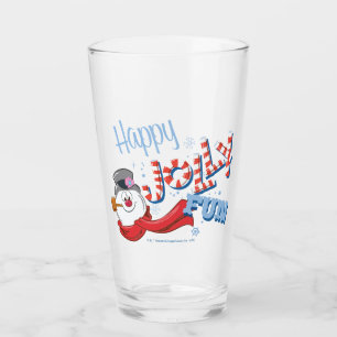 Frosty Snögubbe™ Lycklig Jolly Roligt Glaskopp