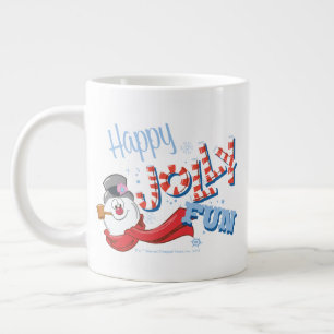 Frosty Snögubbe™   Lycklig Jolly Roligt Jumbo Mugg