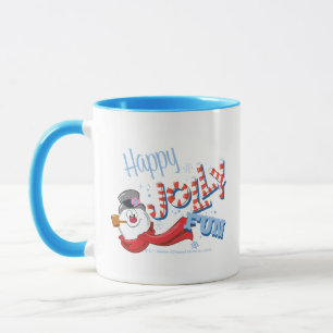 Frosty Snögubbe™   Lycklig Jolly Roligt Mugg