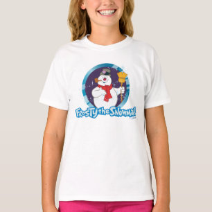 Frosty Snögubbe™ Magic Frosty Porträtt T Shirt