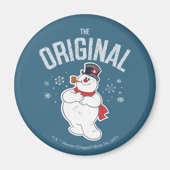 Frosty Snögubbe™ | Original Magnet (Framsidan)