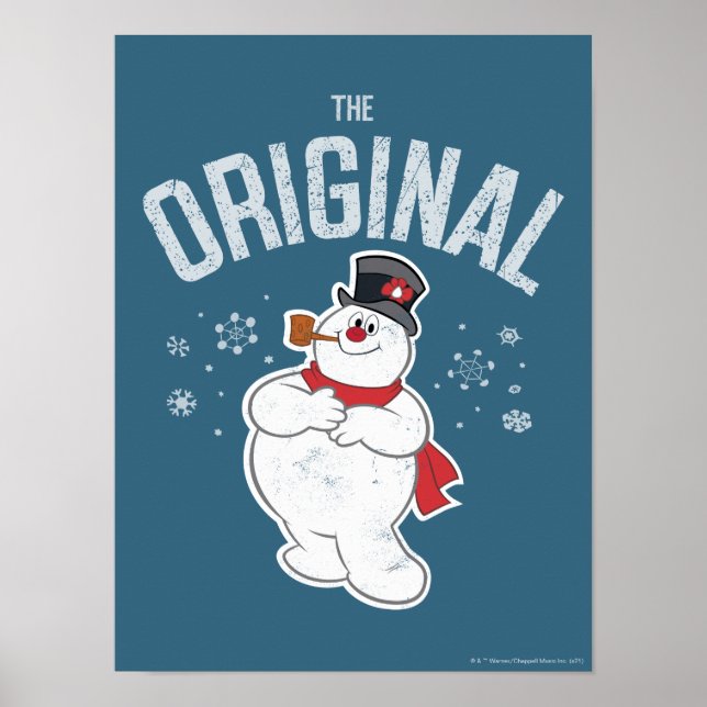 Frosty Snögubbe™ | Original Poster (Framsidan)