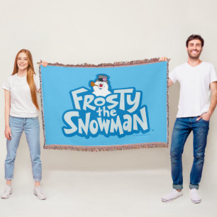 Frosty Snögubbe™ Staplad Logotyp, frostiskt Filt