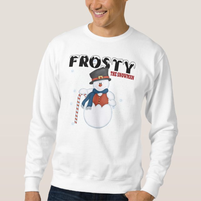 Frosty Snögubbe Sweatshirt (Framsida)