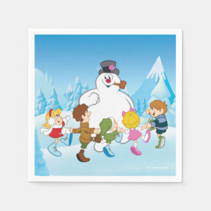 Frosty Snögubbe™ Winter Pappersservett